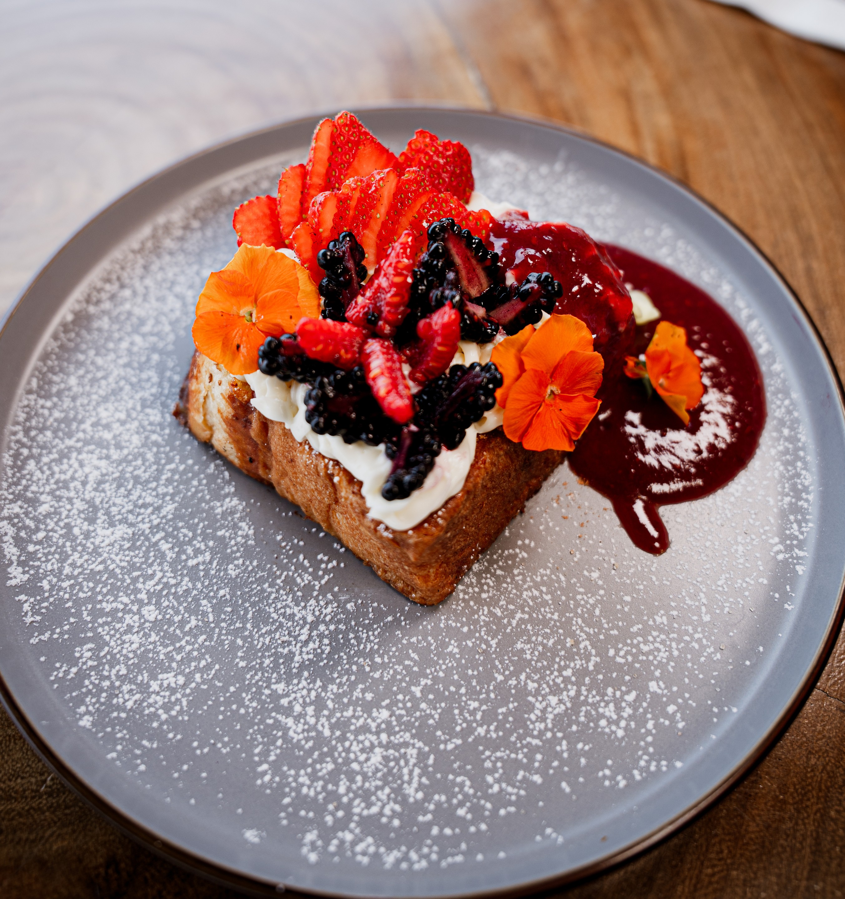 Due Fratelli, fotografía gastronómica 4 de 22: Postre / Vista cenital.