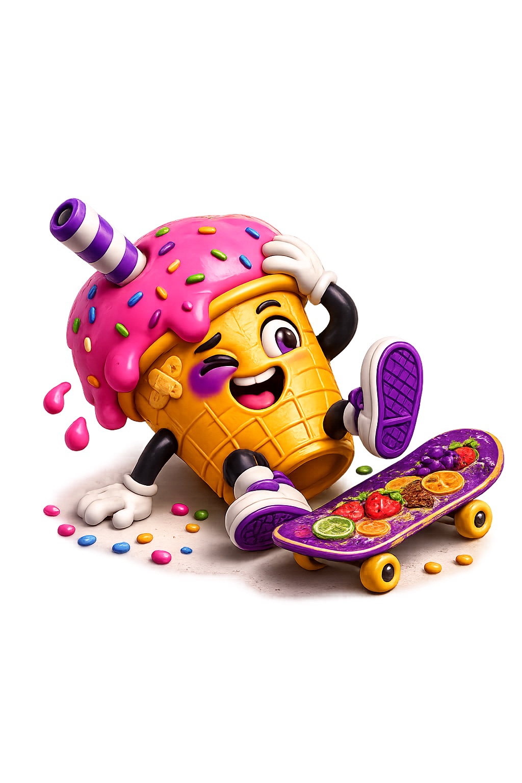 Brand Pet Frutisa en patineta