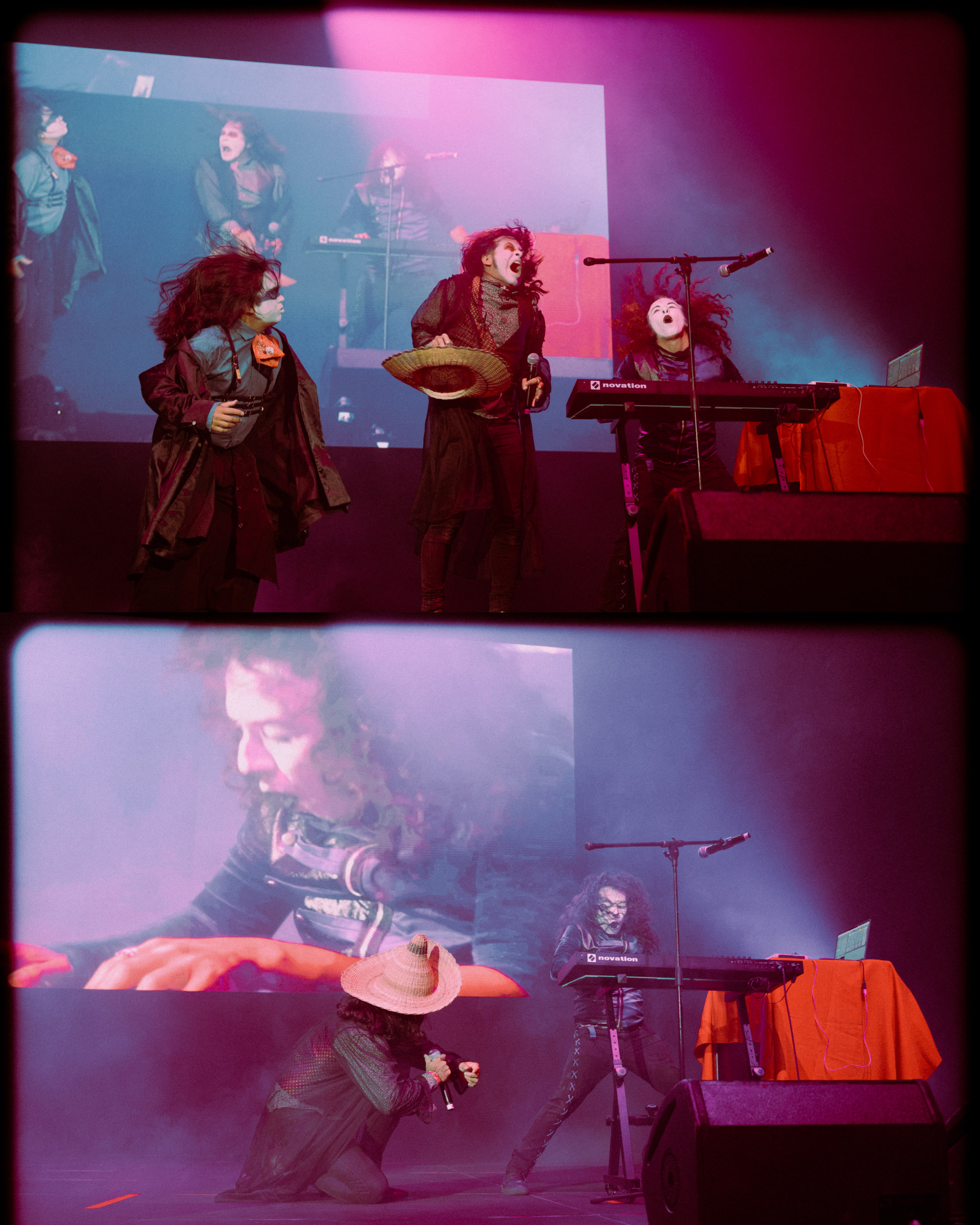 La Bande-Son Imaginaire en el Pepsi Center WTC durante el concierto, fotografía 4 de 20.