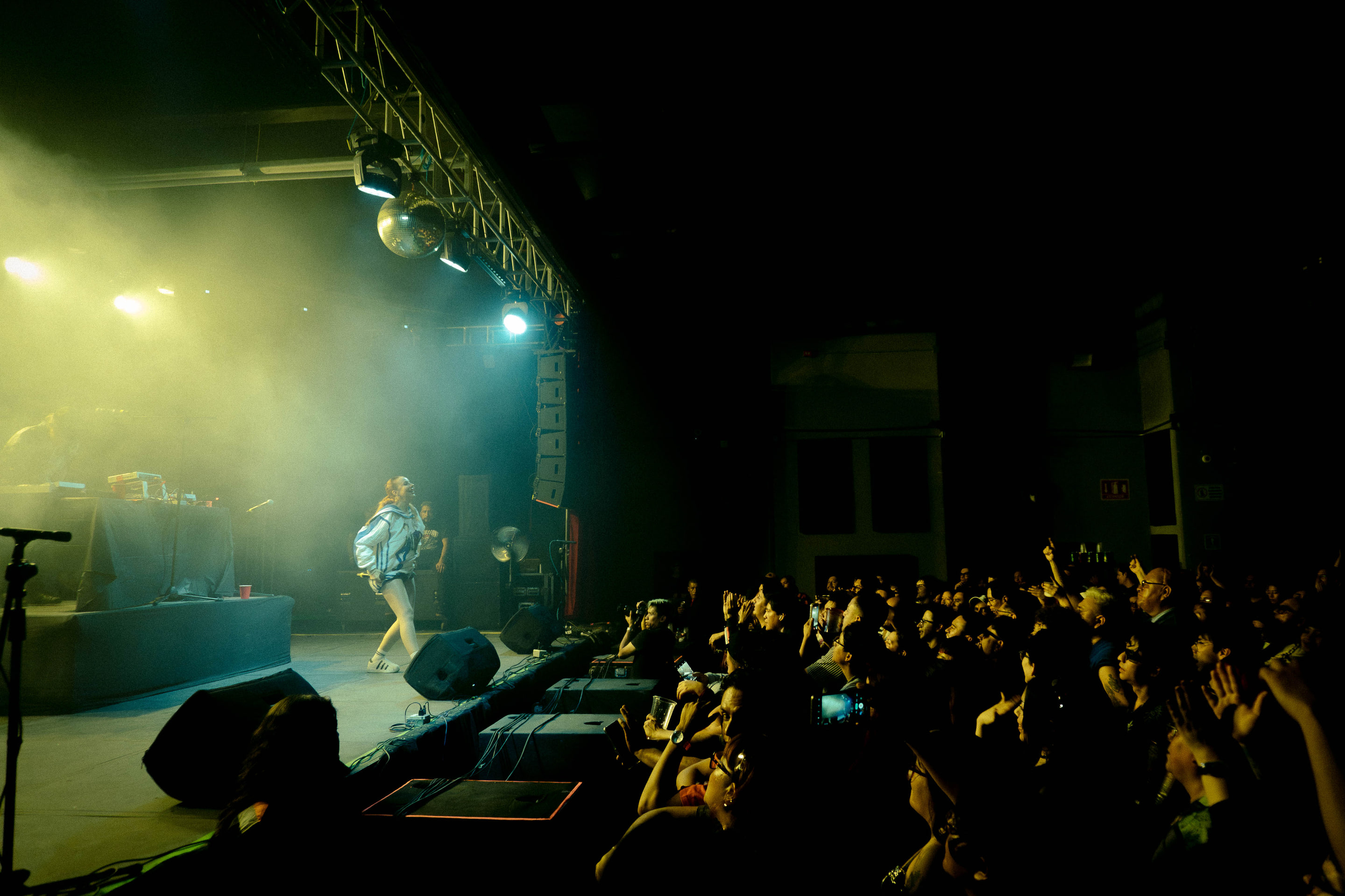 María Daniela y Su Sonido Lasser durante el concierto, fotografía 1 de 14.