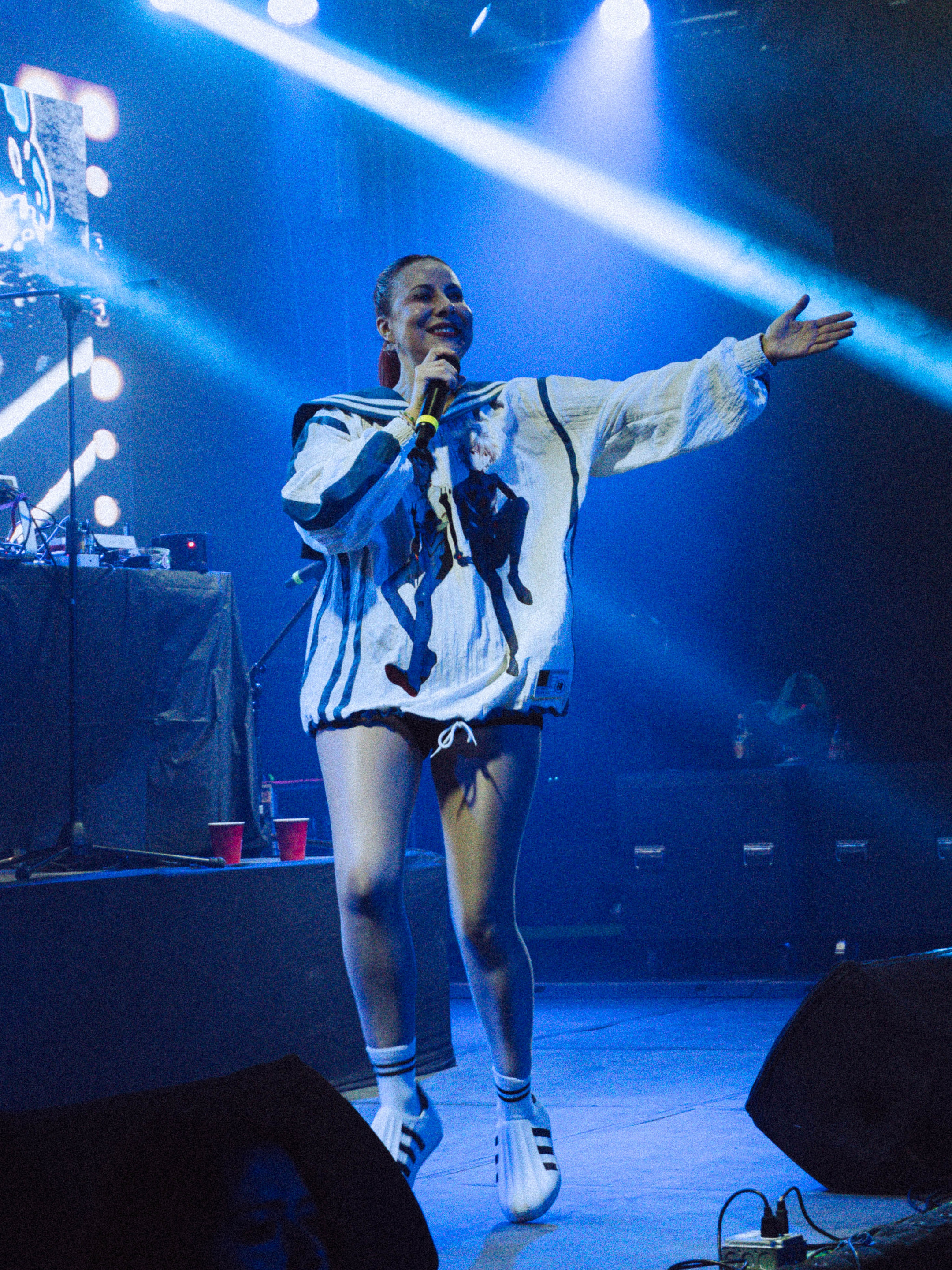 María Daniela y Su Sonido Lasser durante el concierto, fotografía 9 de 14.