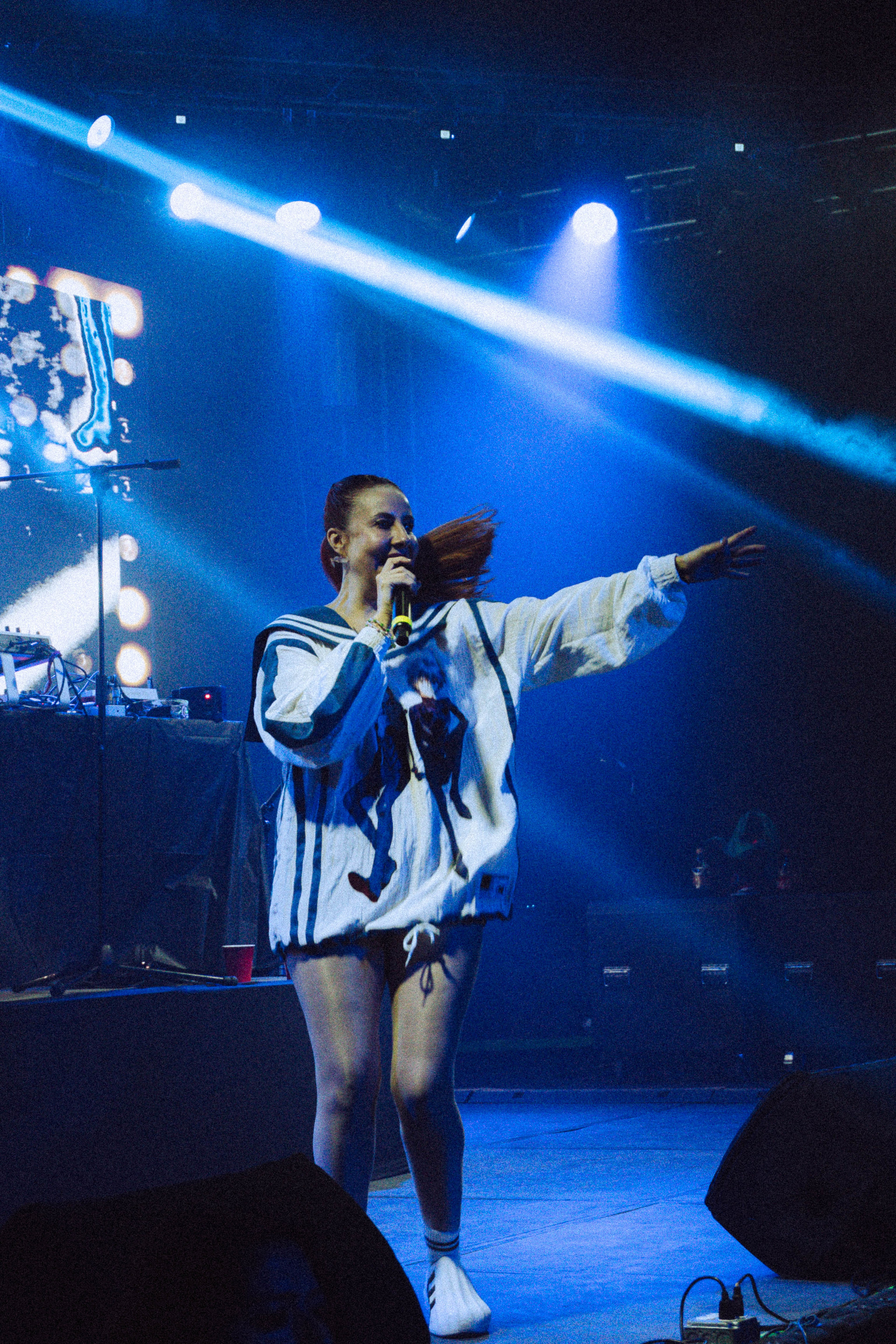 María Daniela y Su Sonido Lasser durante el concierto, fotografía 10 de 14.
