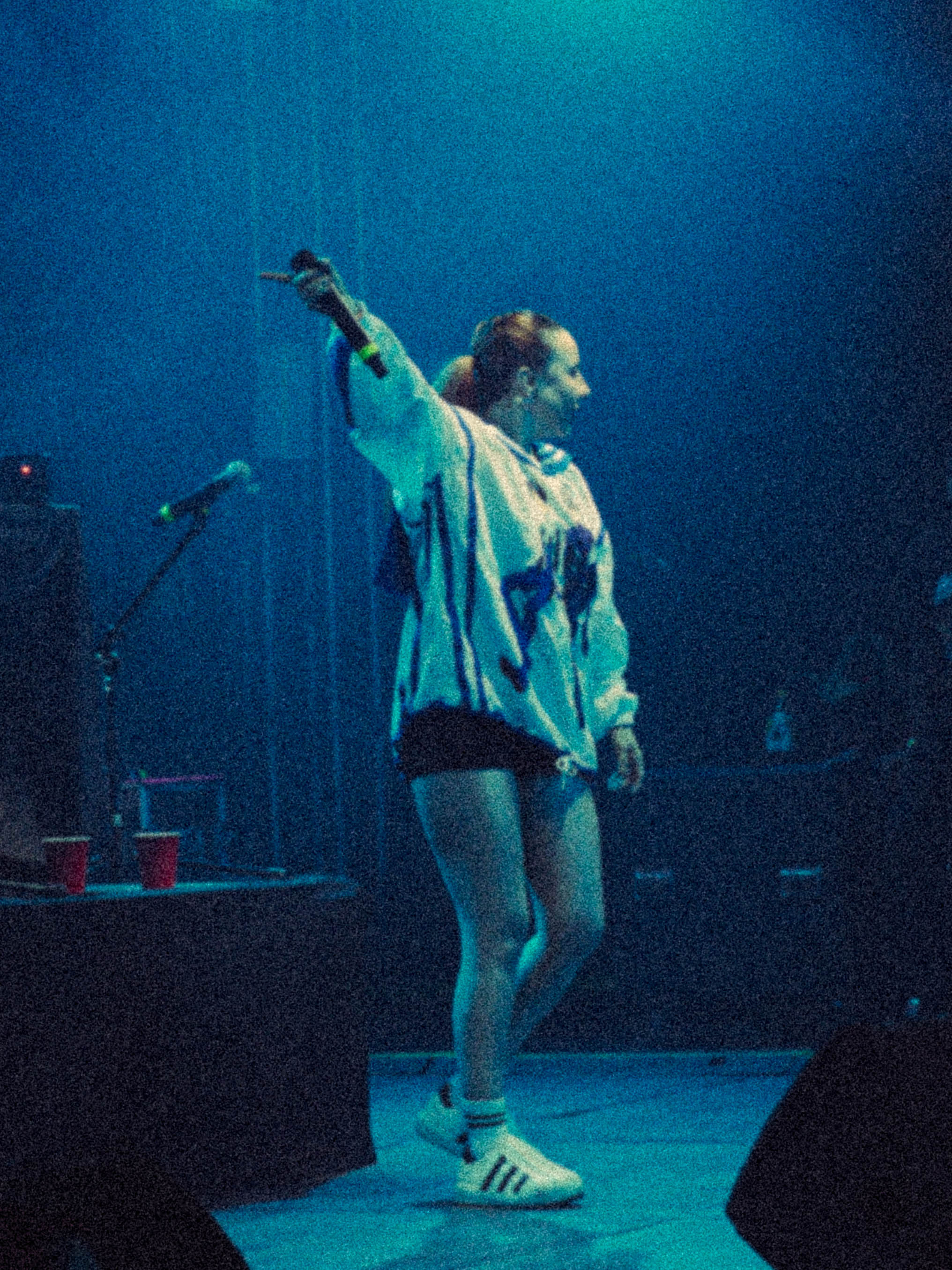 María Daniela y Su Sonido Lasser durante el concierto, fotografía 13 de 14.