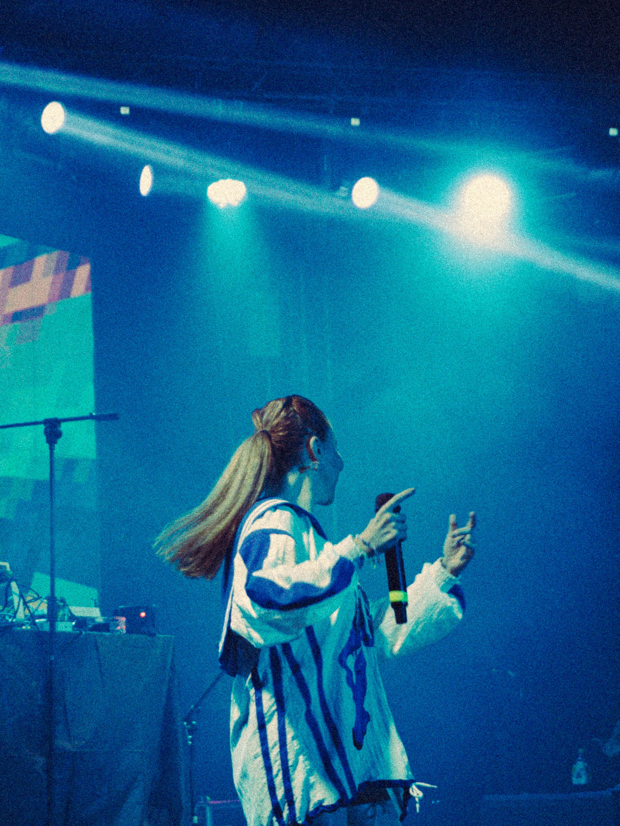 María Daniela y Su Sonido Lasser durante el concierto, fotografía 14 de 14.