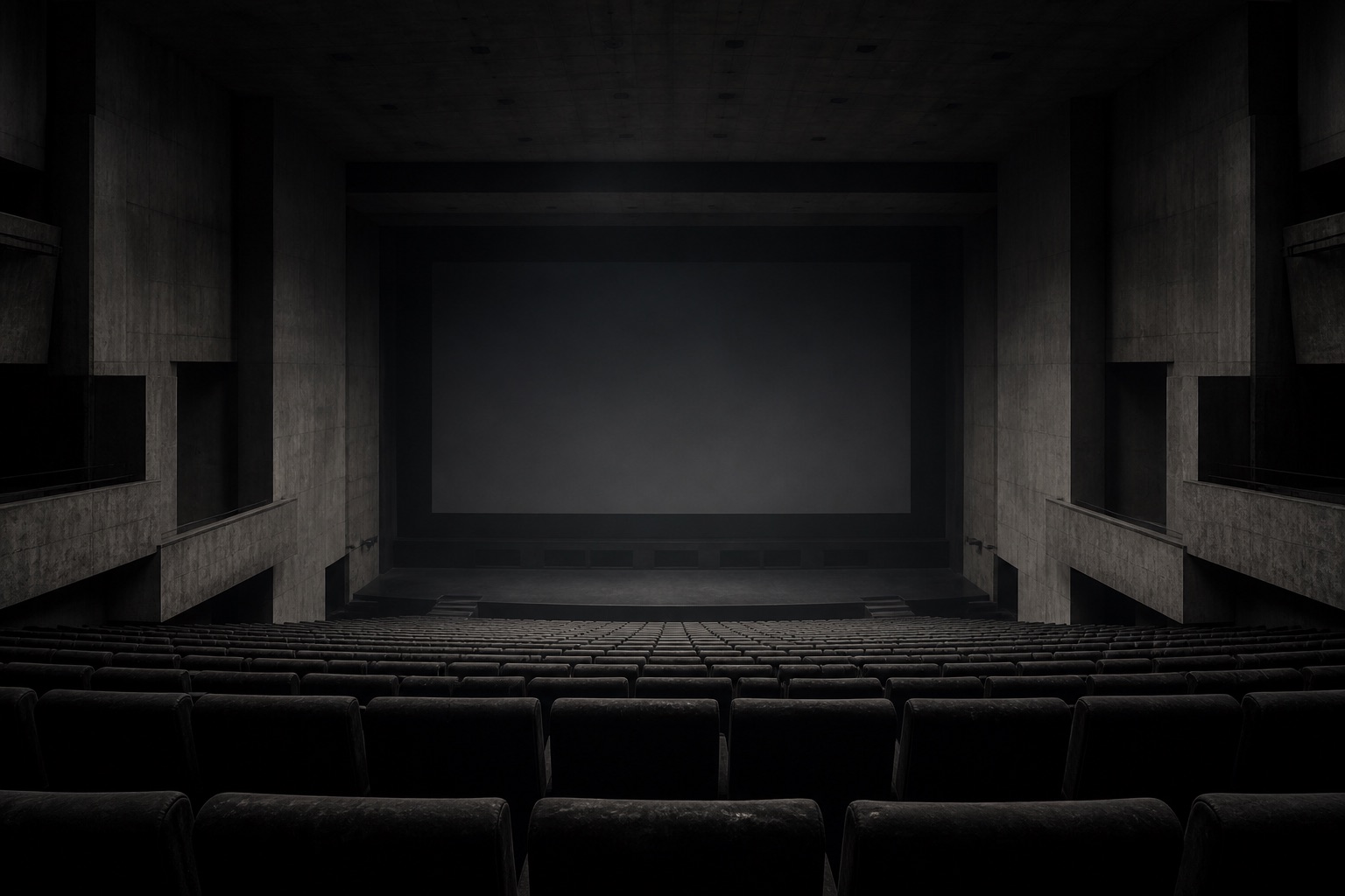 Sala de cine de INTERLUDIO, obra de ejemplo