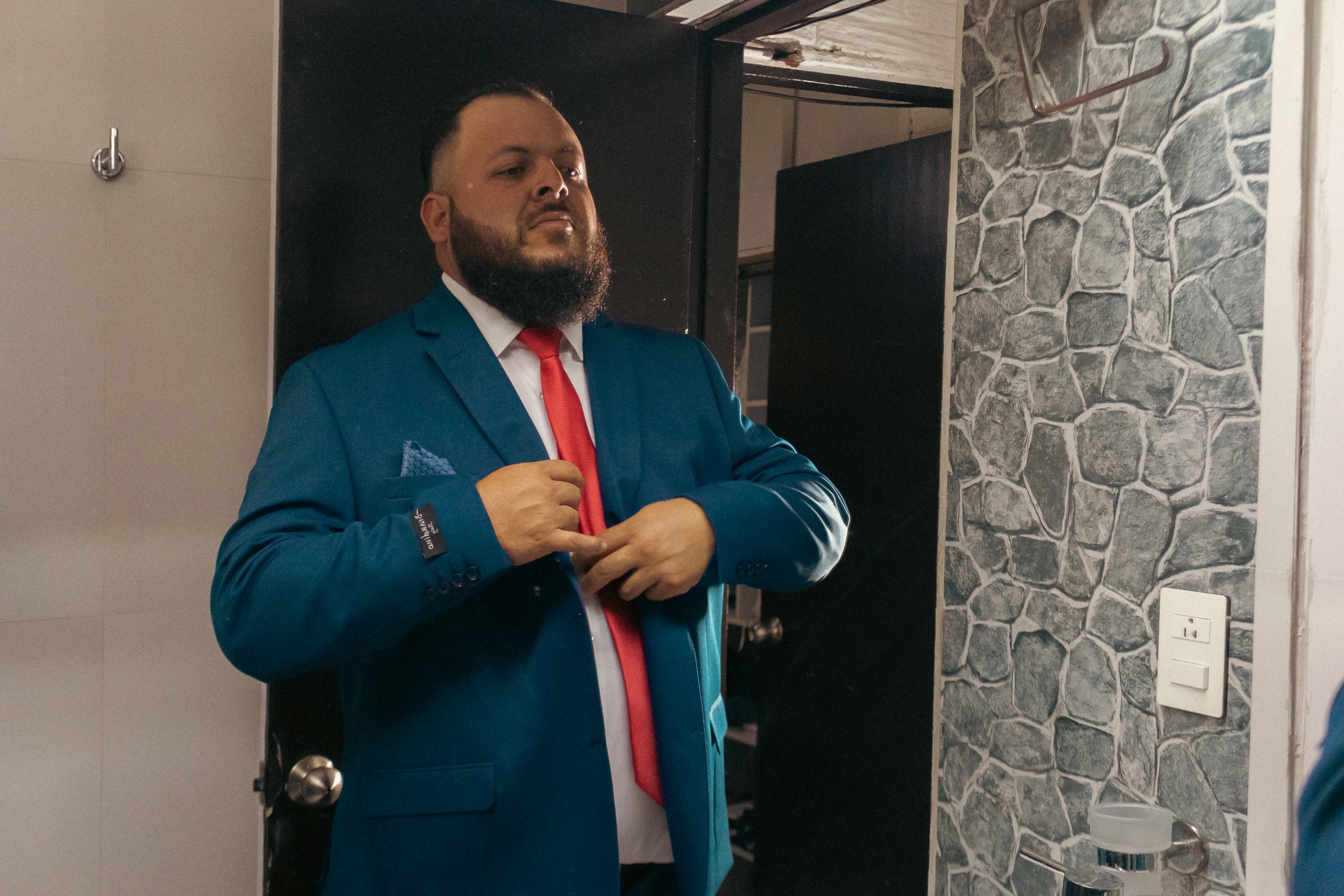 Antes de la ceremonia, fotografía 2 de 13.